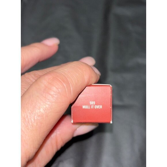 MAC Powder Kiss Liquid Lipcolour-# 989 Mull It Over 5ml/0.17oz NEW IN BOX - Picture 7 of 17